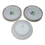 12 flat plates Jeannette Gien