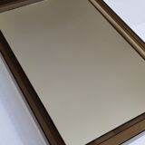 Vintage mirror gilac rectangular, 70s, 60 x 40 cm