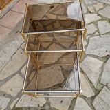 Vintage nesting coffee table