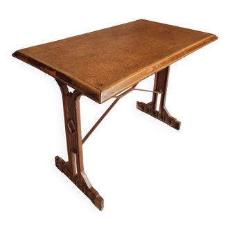 Antique bistro table Art Deco side table