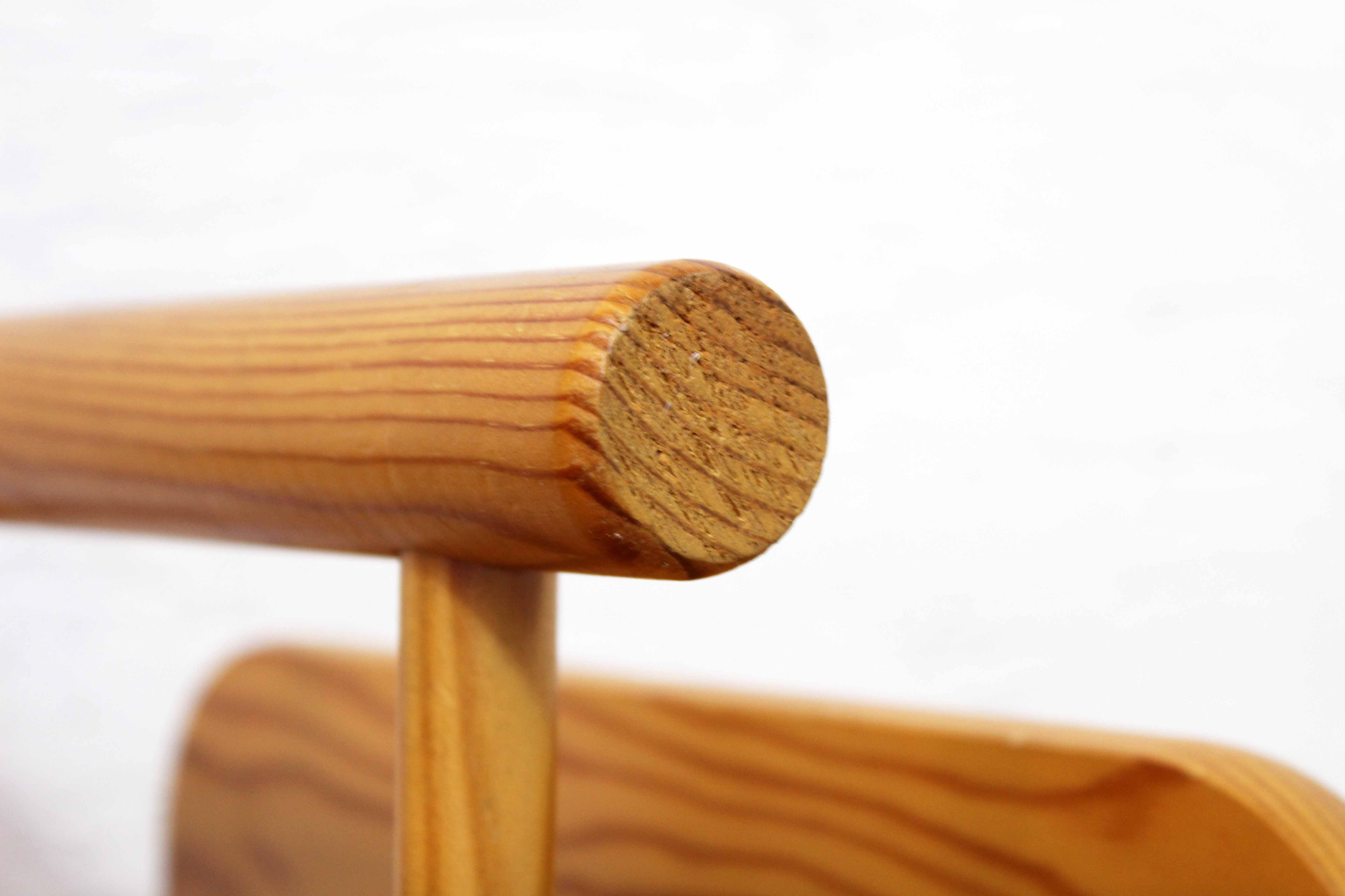 Pine magazine holder