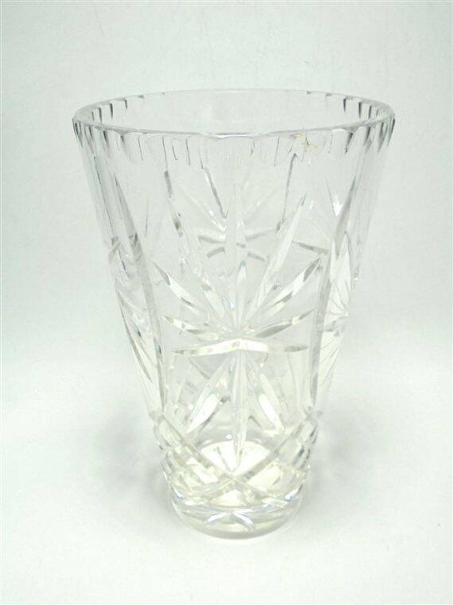 Vase en cristal