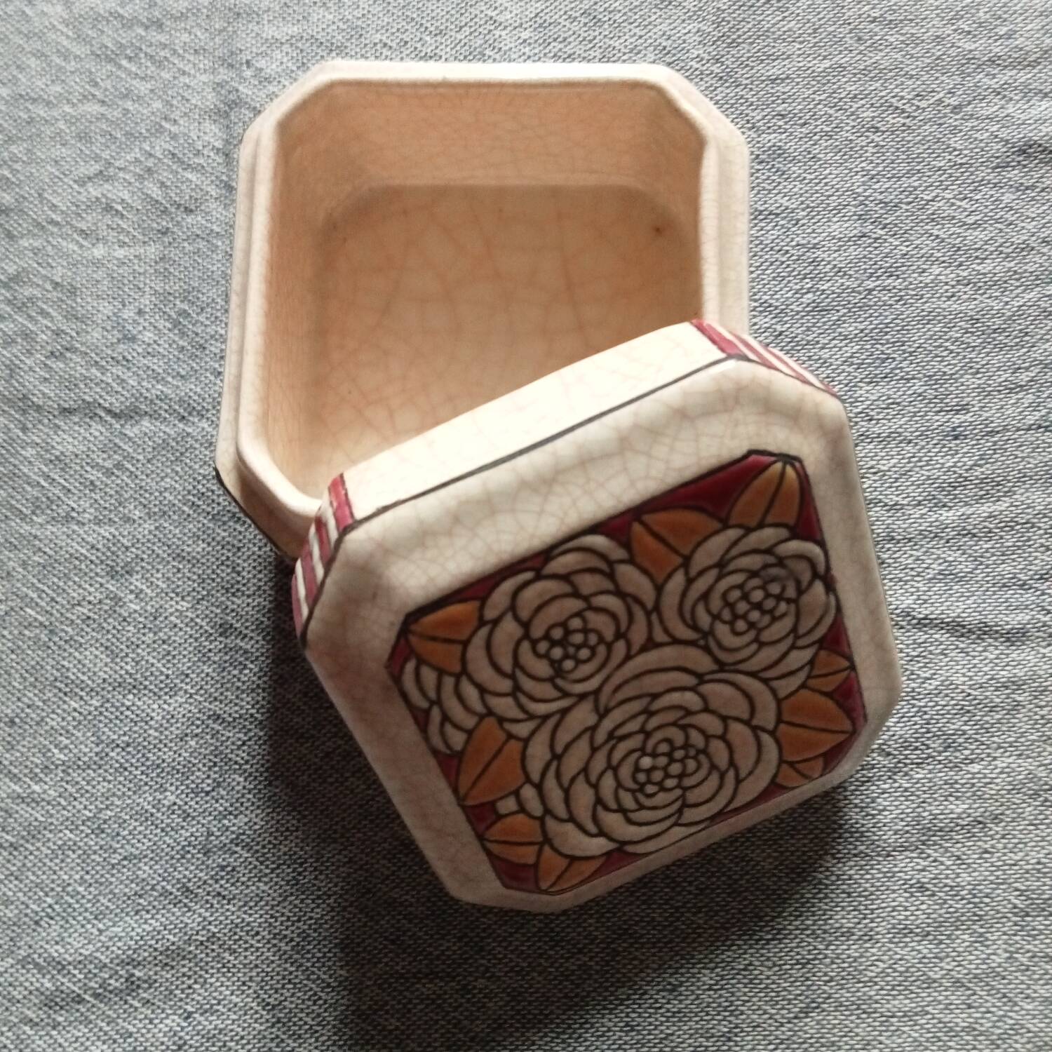 Longwy ceramic box