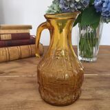 VINTAGE AMBER DECANTER