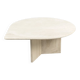 Table basse en travertin vintage