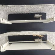 Pair of Murano glass wall lights by Kaiser Leuchten, 1950s