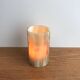 Small vintage onyx vase or candle holder