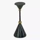 Vintage marble and brass candle holder