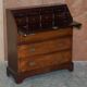 Anglo-Indian military desk in camphor wood and brass