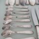 François Frionnet Art Deco silver-plated cutlery set