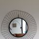 Designer wrought iron mirror - large format