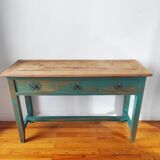 Patinated Balinese console