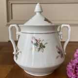 Ceramic flower pot and lid