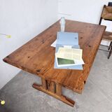 Mountain furniture table made of solid pine