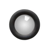 Black convex mirror 16 cm