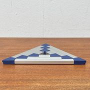 Postmodern triangular trivets by Jorgen Meldgaard for Menu, 1980s, set of 3.