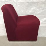 Alky heater from Giancarlo Piretti plum color, Castelli edition 70s