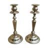 Silver candlesticks