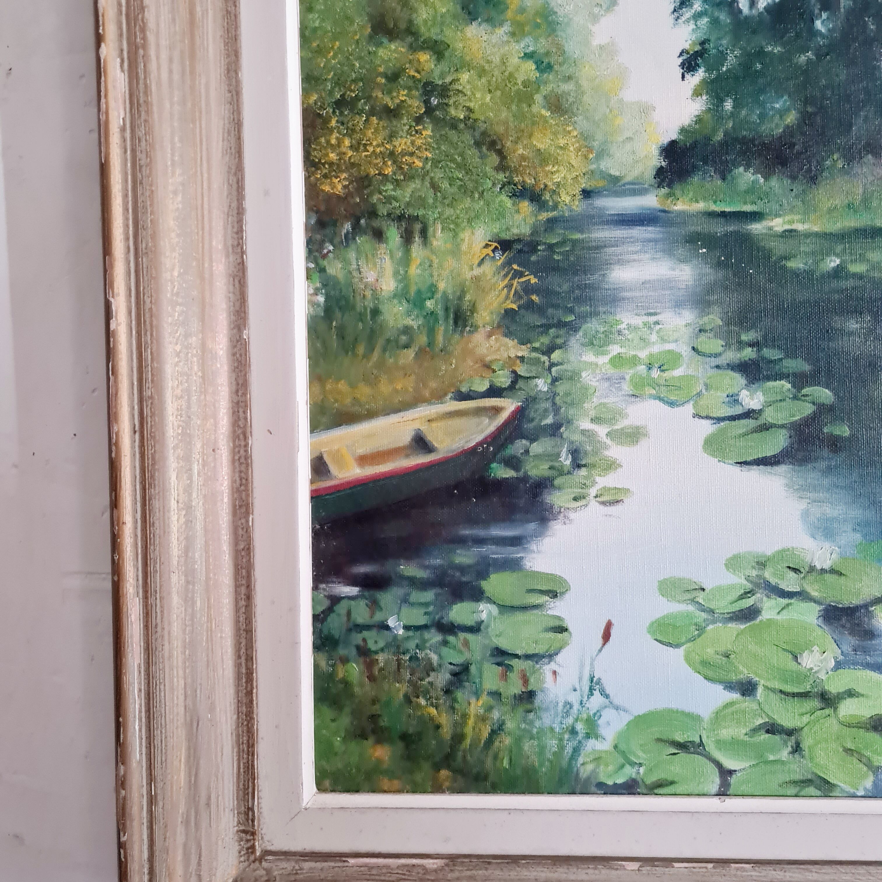Painting - water lily painting