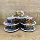 Set of 5 small coffe cups Villeroy & Boch Acapulco
