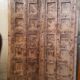 19th century double-leaf Indian door