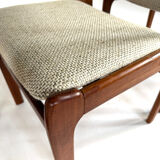 4x vintage Danish chairs