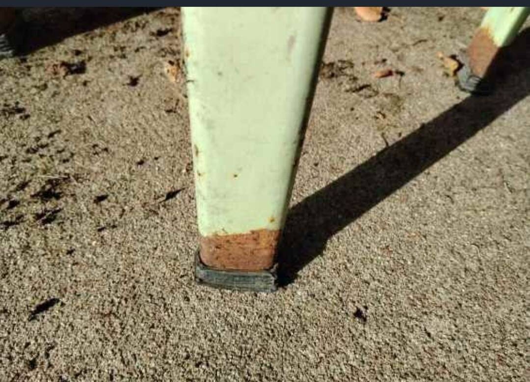 Paire de chaises de bar de couleur verte style usine