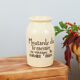 Mustard pot from Téméraire Dijon Vintage