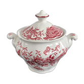 Sucrier en porcelaine anglaise Ridgway modèle Windsor