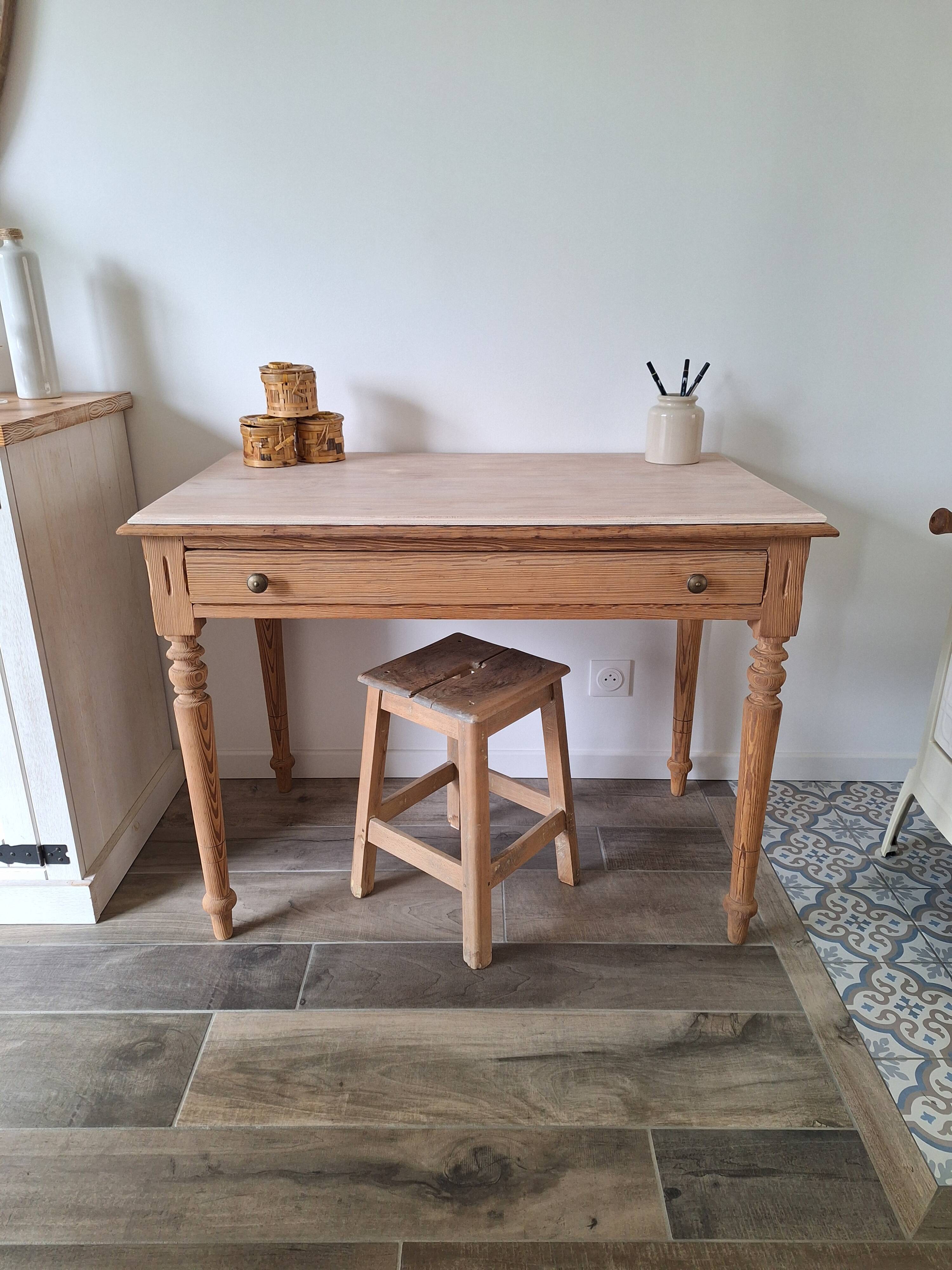 Farmhouse style side table