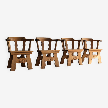 vintage chairs | dining room chairs | brutalist | Swedish