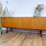 Scandinavian teak row