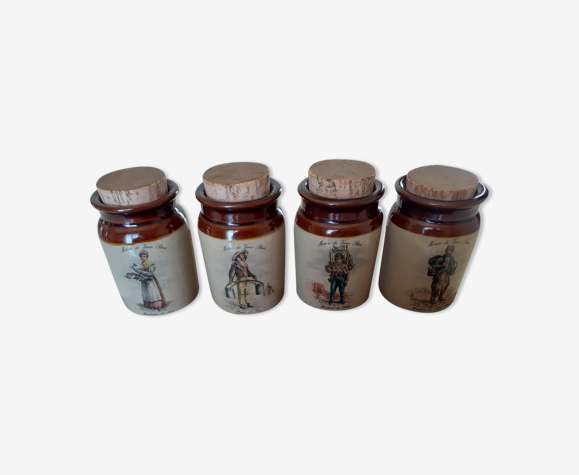 Pots en gres pearsons of chesterfield - 1810 - métiers du vieux paris