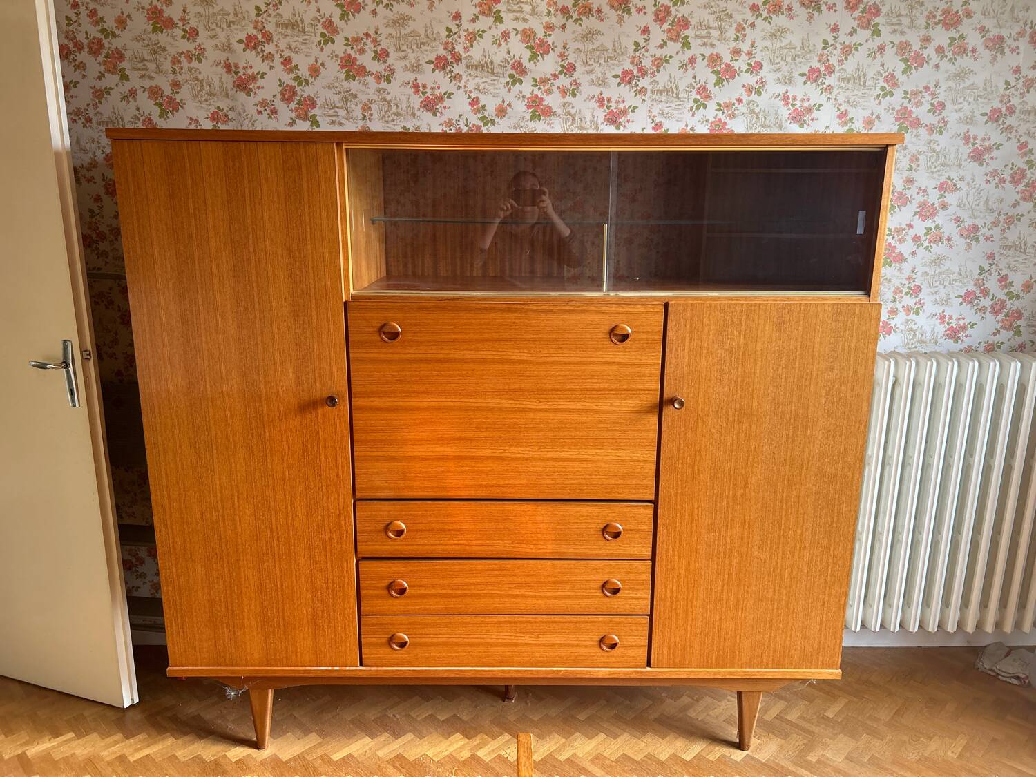 Scandinavian style teak cabinet from the 1960s
