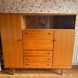 Armoire en teck style scandinave année 1960