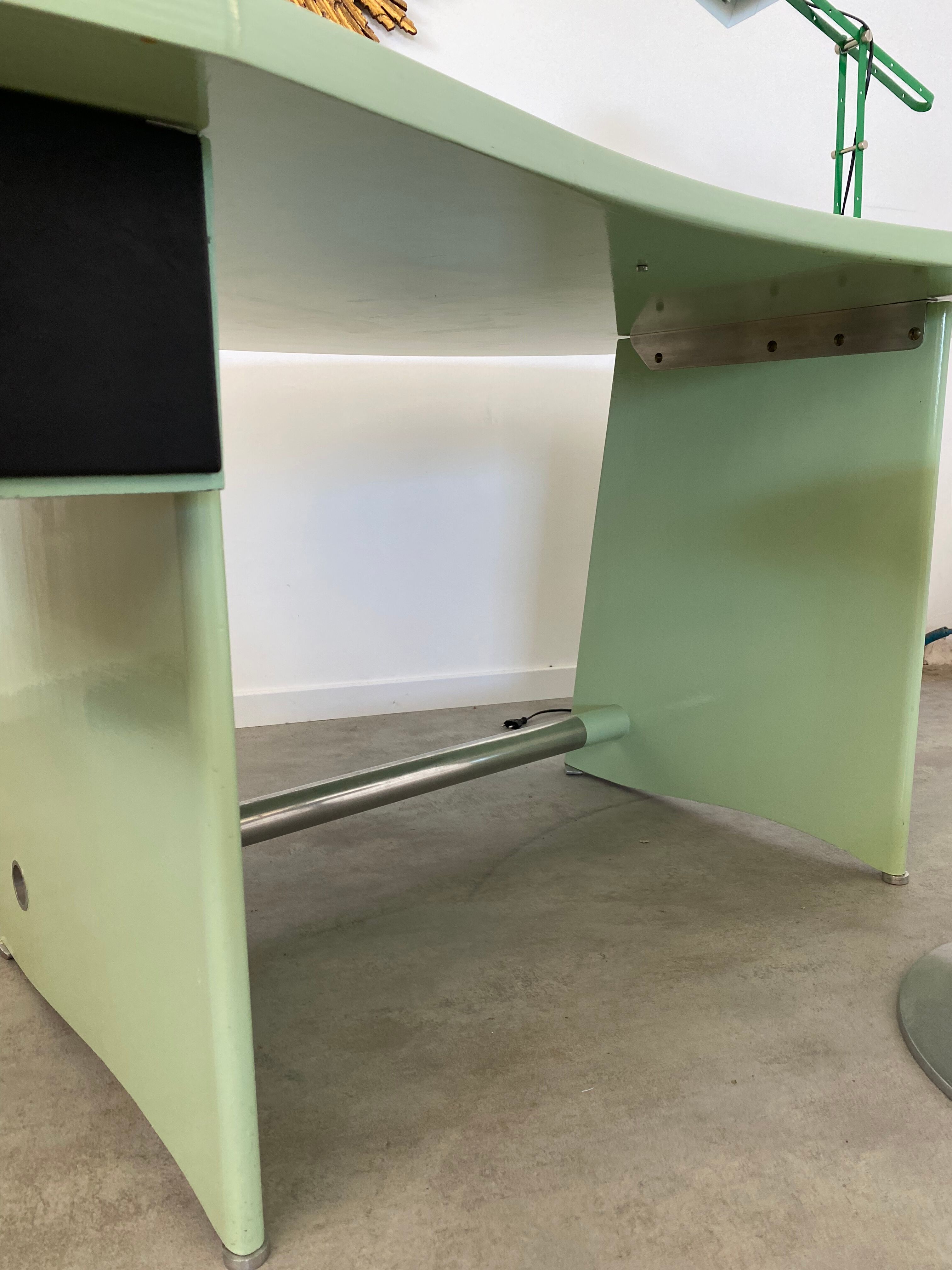 Bureau vintage en bois année 70