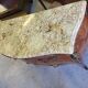commode en bois de rose 2 tiroirs plateau marbre