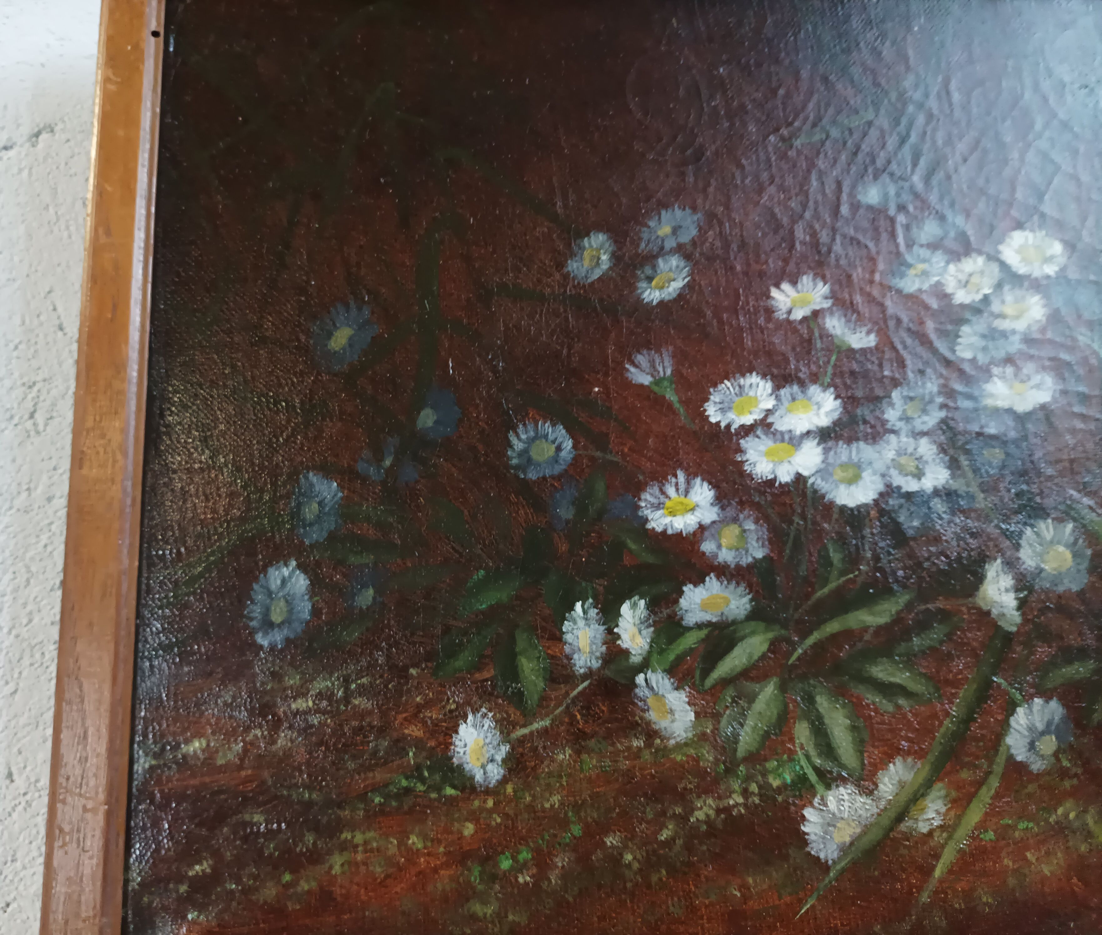 Paul TILLET (1844-1889) Les pâquerettes Oil on canvas