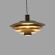 Unique green-coloured Nordic pendant lamp by Form Light model 52610, Denmark.