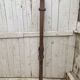 Old wooden skis