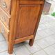 Petite commode parisienne Louis XV en noyer du 18e siècle