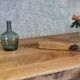 Large authentic farmhouse table made of solid French oak.
