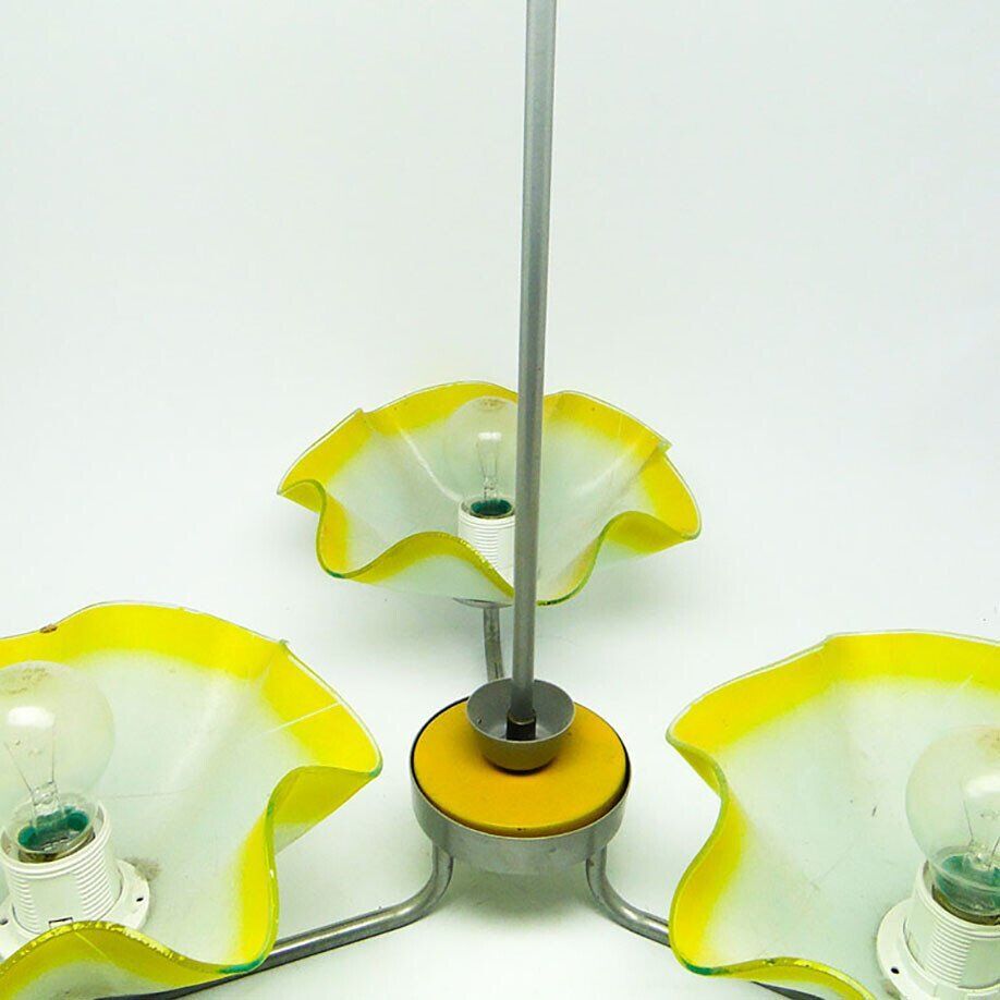 Mid-century chandelier from Polam, Poland, 1960s