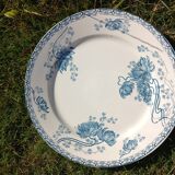 13 assiettes sarreguemines modele royat