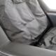 Fauteuil danois en cuir et palissandre 1960