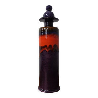 Large Pop Art Carafe with Stopper by Reneé Neue for Hutschenreuther, 1960s