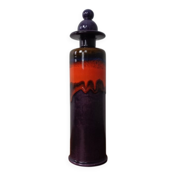 Large Pop Art Carafe with Stopper by Reneé Neue for Hutschenreuther, 1960s
