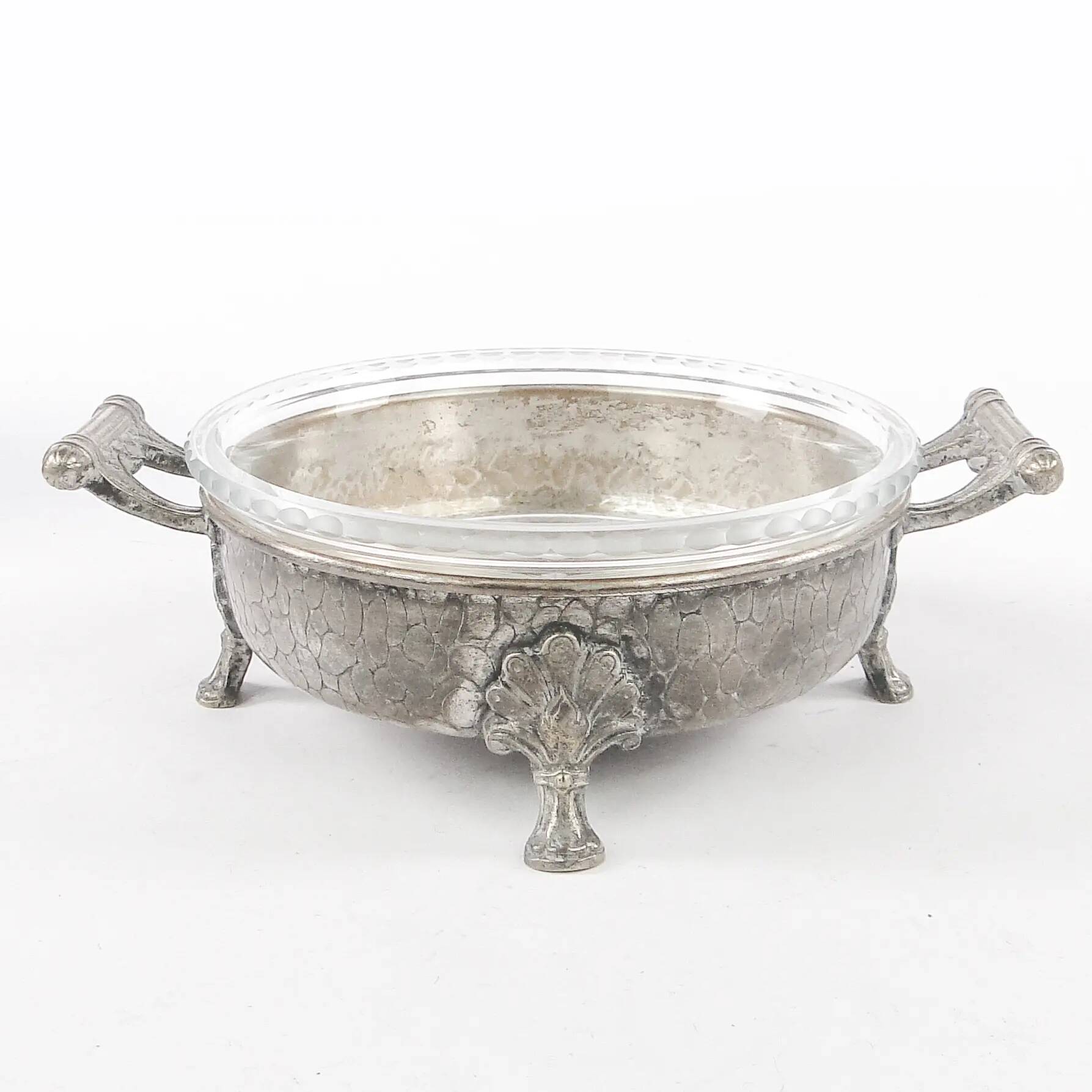 Eclectic fruit bowl, silver-plated brass, WMF, Germany, 19th century