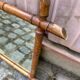 Vintage mirror in faux bamboo from the late 19th century 60x50cm