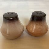 Sel et poivre céramique marron beige